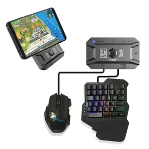 Plug And Play Gamepad PUBG Controller Mobile Tastiera Gaming Mouse Convertitore  - Foto 1 di 6
