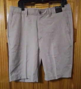 Nwt Pebble Beach Mens Size 34 Dry Luxe Performance Beige Tan - Picture 1 of 3