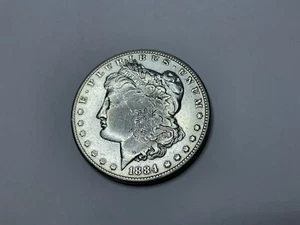 1884 Morgan Silver Dollar (Philadelphia Mint) VG-08 - Picture 1 of 2
