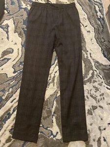 Next navy checks pyjamas trousers W32 L35 - Picture 1 of 2