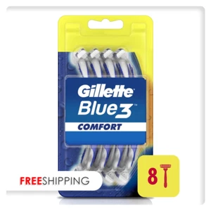 Gillette Blue3 Comfort rasoio monouso 8 pezzi - SPEDIZIONE GRATUITA - Foto 1 di 4