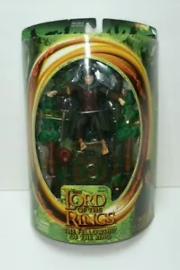 Herr der Ringe Actionfigur Frodo Beutlin LOTR Toybiz Hobbit One Ring Sting - Bild 1 von 3