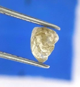 0.51TCW MARRÓN GRIS COLOR NATURAL FORMA IRREGULAR AFRICANO SUELTO SIN CORTAR DIAMANTE CRUDO - Imagen 1 de 9