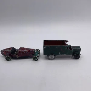 VTG Models of Yesteryear Toy Lot of 2 Lesney Die Cast Metal Truck Bugatti *READ - Picture 1 of 10
