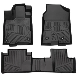 All Weather Floor Mats For 2016 2017 2018 Acura RDX 3D TPE Rubber Liners 3pcs - Picture 1 of 9