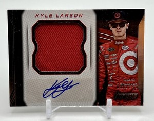 2016 Panini Torque Racing KYLE LARSON Rookie Patch Autograph #/145