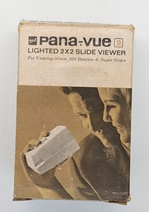 GAF Pana-Vue Automatic Lighted 2x2 Slide Viewer Battery Operated Vintage - Picture 1 of 8