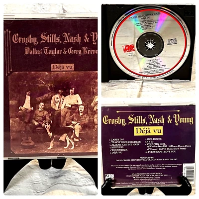 Crosby Stills Nash & Young Deja Vu CD  Atlantic SD 19118-2 - Image 1 of 4