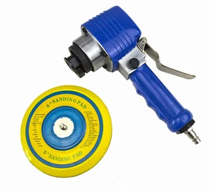 Air Sander 6" 150mm 1/4" Air Compressor Sanding Pad Polishing Tool Dual Action - Picture 1 of 5