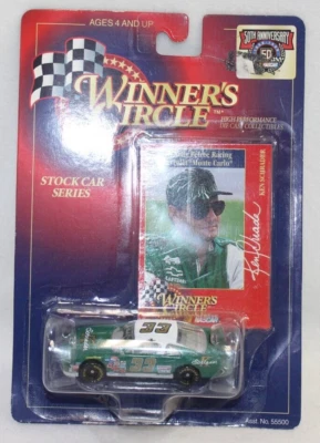 Ken Schrader #33 NASCAR ~ 1998 50th Winner's Circle 1:64th Stock Car & Card - Image 1 of 4