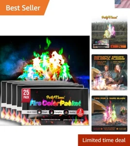 Magical Flames Fire Color Changing Packets for Campfires, Fire Pit, Outdoor Fire - Picture 1 of 8