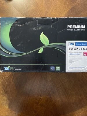 Cartucho de tóner magenta MSE Q5953A 643A HP 4700  Foto 1 de 4