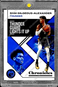 Shai Gilgeous-Alexander RARE ROOKIE RC PANINI INVESTMENT CARD SSP MVP ROY MINT - Picture 1 of 2