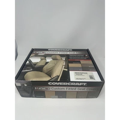 Fundas de asiento de primera fila Covercraft 99-02 Chevrolet carbón 1500 2500 3500 Foto 1 de 3