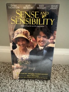 Sense And Sensibility (VHS, 1996) - New In Packaging  - Picture 1 of 3