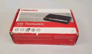 USRobotics 5686G External 56K Faxmodem V92 & V90 New In Opened Box  - Picture 1 of 3