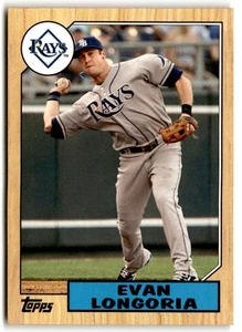 Evan Longoria 2012 Topps '87 Minis #TM-20 Tampa Bay Rays - Picture 1 of 2