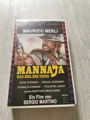 VHS Mannaja - Das Beil des Todes (1982)  Italowestern Astro  - Bild 1 von 4