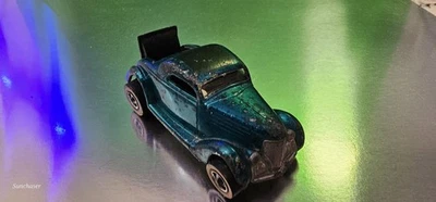 Ford cupé Hot Wheels Redline Classic 36 1968 Aqua/Negro Foto 1 de 4