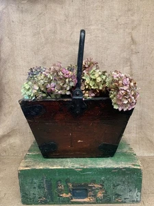 Victorian Pine Housemaid's Box - Farmhouse - Cottage - Picture 1 of 11