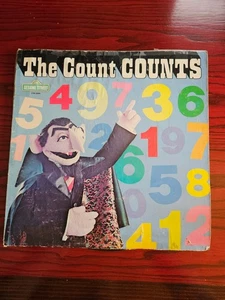 The Count Counts LP 1975 Sesame Street CTW 22069 - Picture 1 of 4