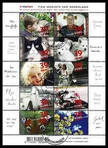 SG77 NETHERLANDS 2003 MS Beauties from the Netherlands CTO no hinge - Picture 1 of 1