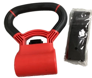 Kettlebell Grip for Dumbbell – Portable Handle + Cotton Sweatband Headband NEW - Picture 1 of 5