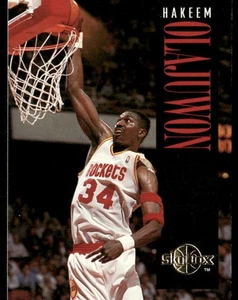 1994-95 FLEER TOWER OF POWER HAKEEM OLAJUWON HOUSTON ROCKETS #62 - Picture 1 of 2