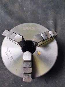 Sanou K11-125 3 Jaw Lathe Chuck Centering 3000 r/min No Key - Picture 1 of 9