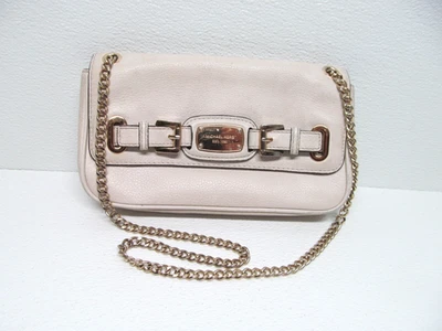 Michael Kors Hamilton Small Flap Handbag Leather Shoulder Bag  Chain Strap - Image 1 of 4