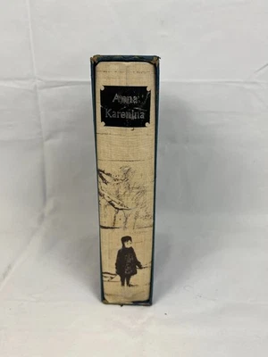 Folio Society Anna Karenina Leo Tolstoy Vintage Hardback With Slipcase 1975 Foto 1 de 4