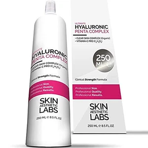Hyaluronsäure Serum 250ml–5-Fach Hyaluron,Anti-Aging & Vitamin C Pro-Made in DE - Bild 1 von 7