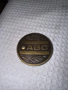 Vintage ABC American Bowling Congress Special Recognition Coin Medal - Neu - Bild 1 von 3