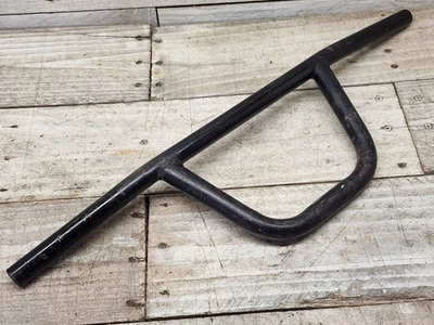 1980s Black CW Style Old School BMX Handlebars SMALL 23"x6" 22.2 Clamp - Image 1 of 4