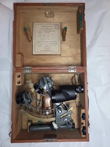 MARINE SEXTANT NAUTICAL INSTRUMENT "Toizaki & Co. Sextant No. 613" - Picture 1 of 12