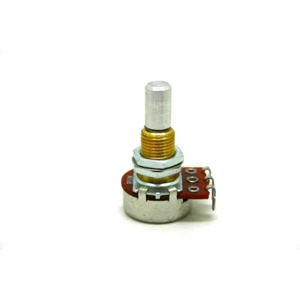 POTENTIOMETER B50K 50K 16MM SOLID SHAFT WITH CENTER DETENT FOR ACTIVE PICKUP - Picture 1 of 1