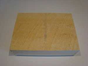 Linde 20x14,5x2,5cm 1St Lindenholz Holz Schnitzholz Klotz Drechselholz - Bild 1 von 1