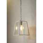 KSR KSR1665WH Arcos Square Glass E27 Hanging Lantern White