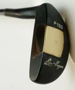Vintage Custom Ben Hogan P153 Putter Steel Shaft 90.5cm playing length - Picture 1 of 6