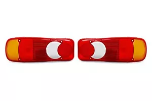 Set Lenti Fanale Posteriore Per Citroen Jumper Relè Telaio Cabina Ribaltabile 12- Coppia Coda - Foto 1 di 12
