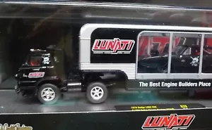 M2 MACHINES - LUMINATI VOODOO 1970 DODGE L600 COE & 1969 DAYTONA HEMI / TRAILER - Picture 1 of 8