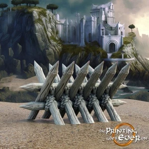 Palisade Grande Fixation Stockage - 28mm Tabletop - TPGEO LSDA D&D Pathfinder - Bild 1 von 1