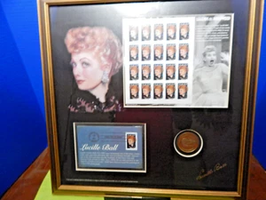 "Lucille Ball" USPS Enmarcado Coleccionista Edición Limitada - Primer día de emisión #1095/5000 - Imagen 1 de 5