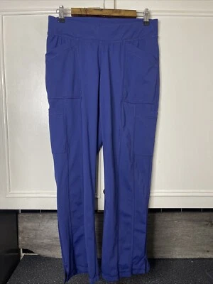 URBANE Scrub Pants Womens Medium Petite PMD Navy Elastic Waist 32 in - Image 1 of 4