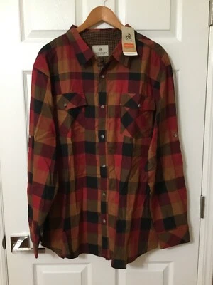 Legendary Whitetail Button Down Shirt Multi Color Plaid Size XXL New - Image 1 of 4
