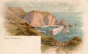 Sark Harbour EWH PC gebraucht 1906 C W Faulkner - Bild 1 von 1