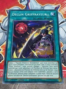 Yu Gi Oh Karte DECLIN KRATZER DABL-FR059x3 - Bild 1 von 1