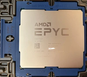 AMD EPYC TURIN SP5 ZEN5 9575F 64-Core 3.3GHz Processor CPU 100-000001554 ES - Picture 1 of 1