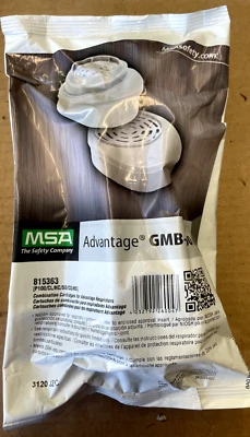 MSA Advantage GMB-P100 Combination Cartridges for Advantage Respirators 815363 - Image 1 of 3