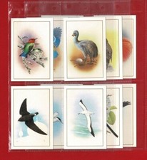 FLIGHT- WORLD'S MOST SPECTACULAR BIRDS - CADBURY - FULL TRADE CARD SET (RM18)